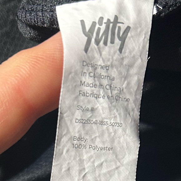 YITTY Black Backless Athleisure Activewear Dress Medium - Picture 14 of 16